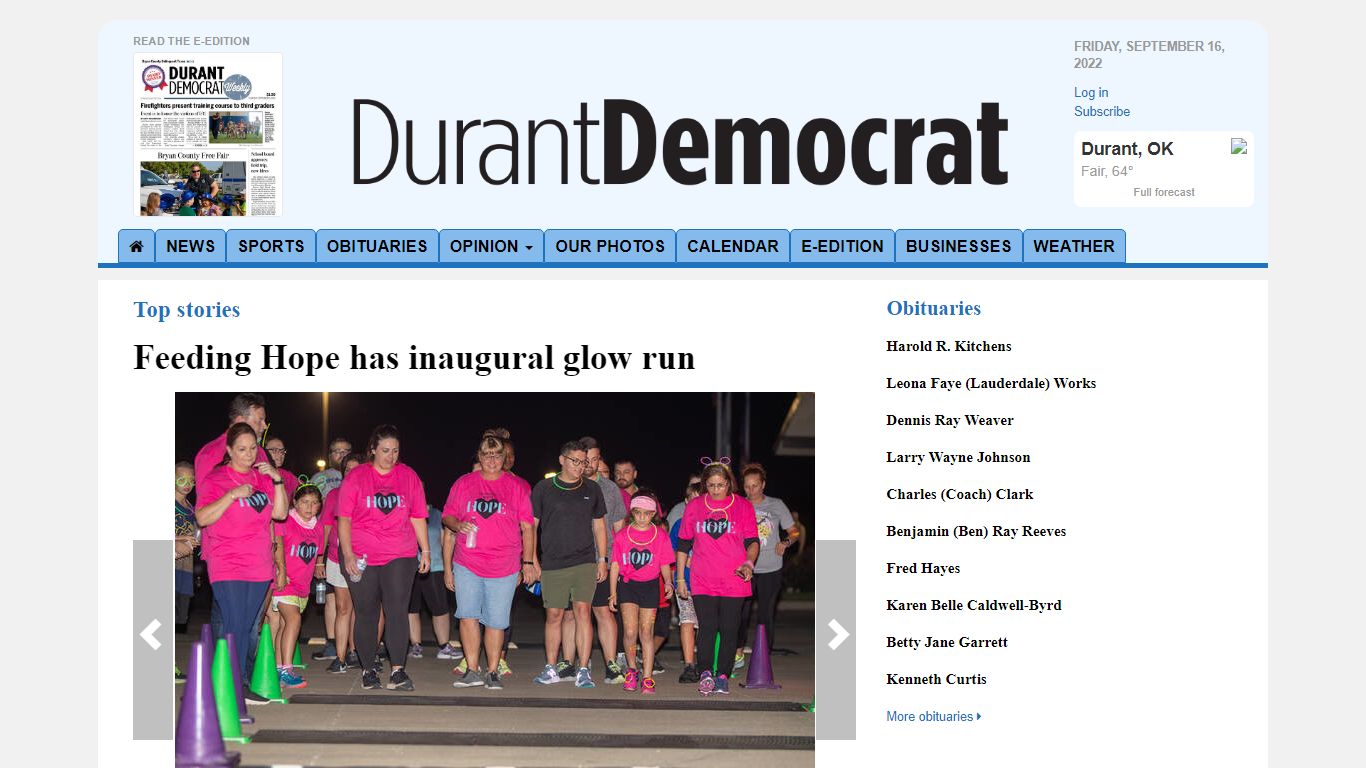 The Durant Daily Democrat